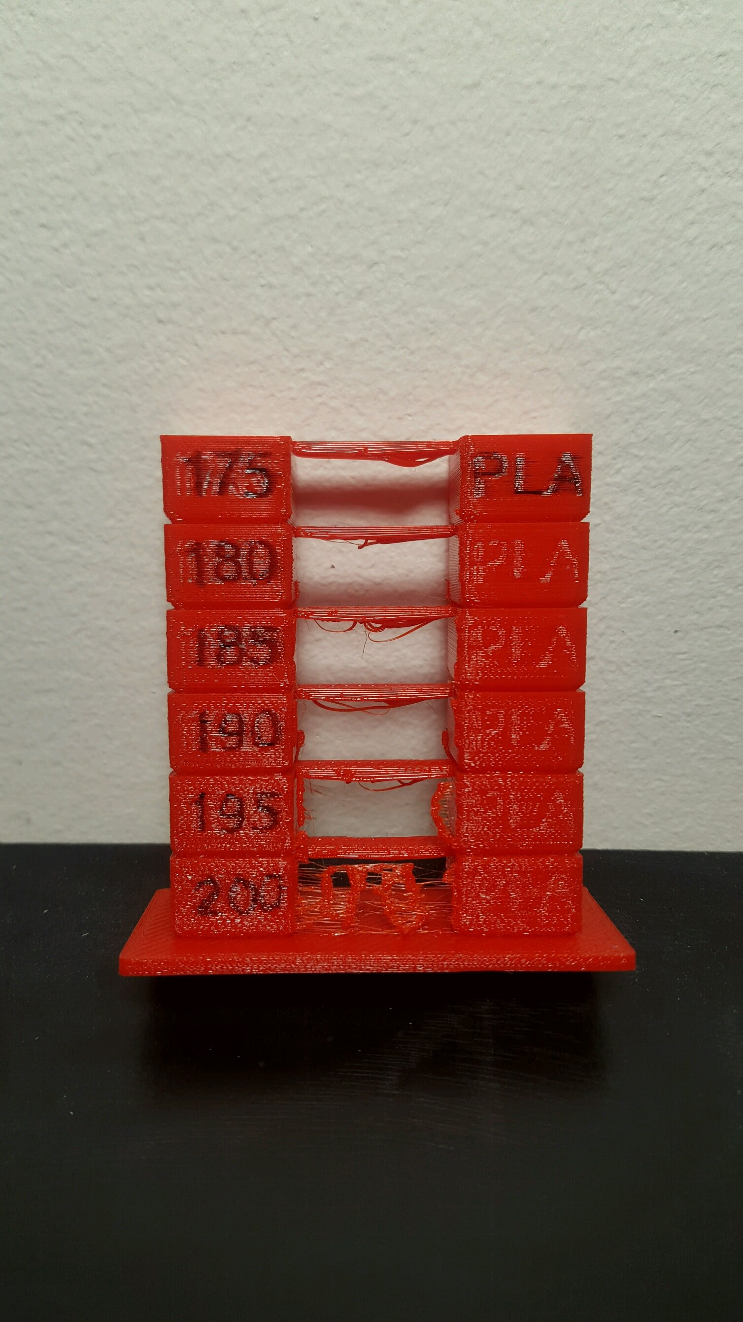 pla/abs temp test