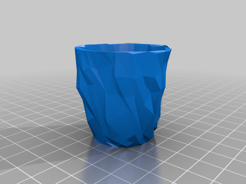 Desk/Office Low Poly Trash Can