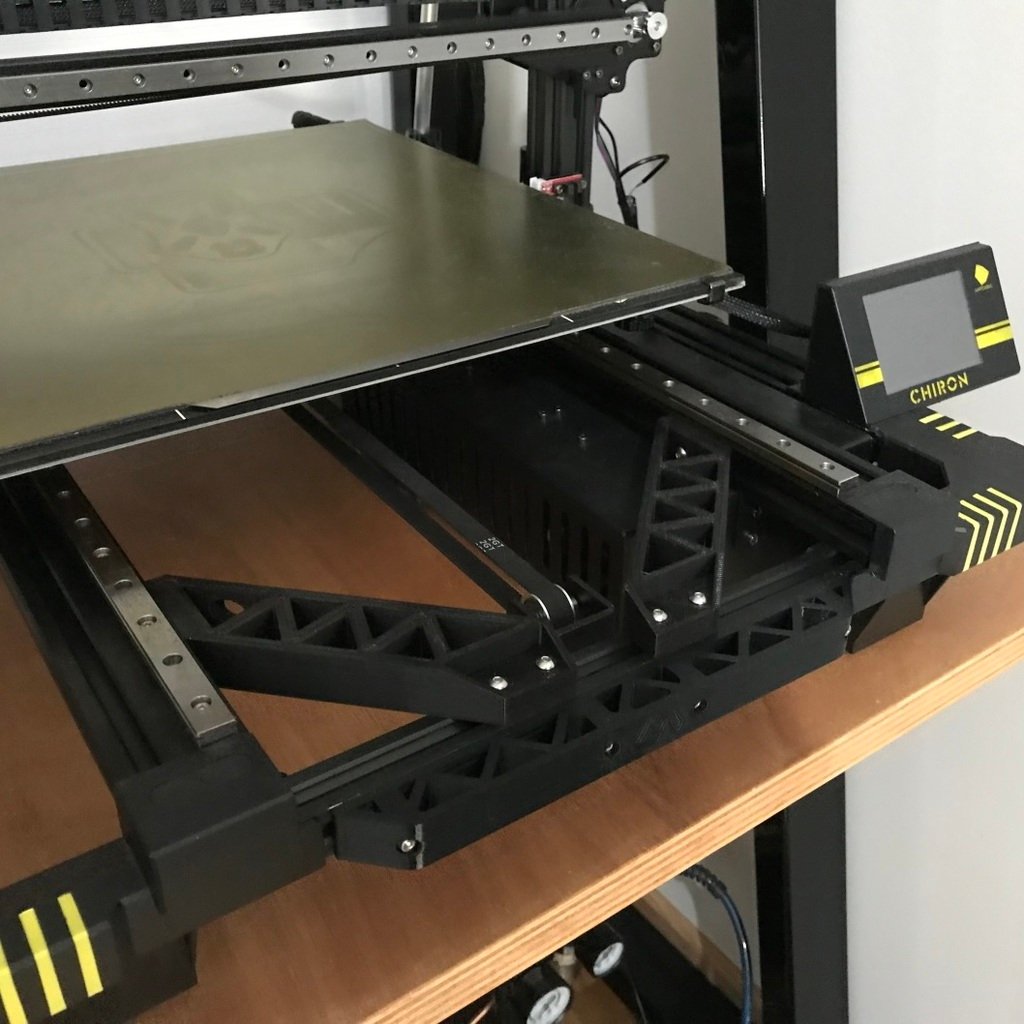 Anycubic Chiron front brackets (Linear rails)