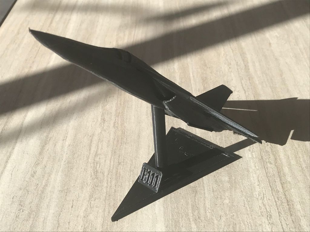 F111 on a stand