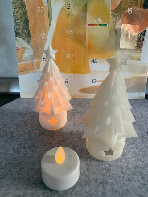 Christmas tree decoration LED candle cover - xmas light