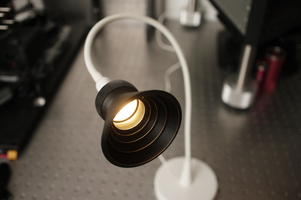 Snoot (Baffle/Shade) for Ikea Jansjo LED Lamp