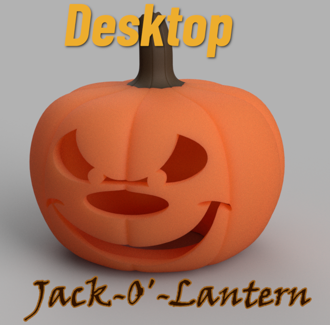 Desktop Jack-O'-Lantern