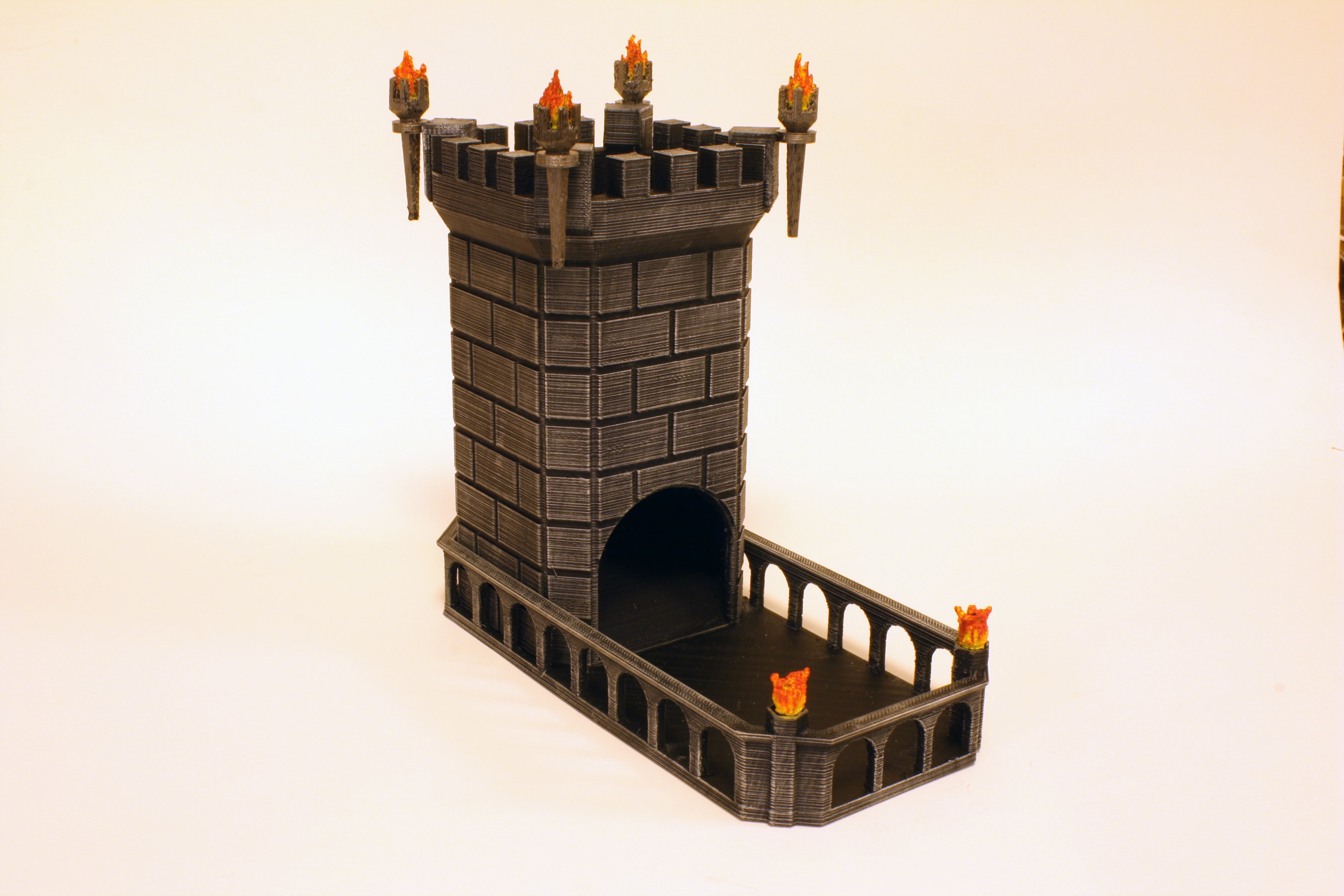 Dice Tower w/swappable trays
