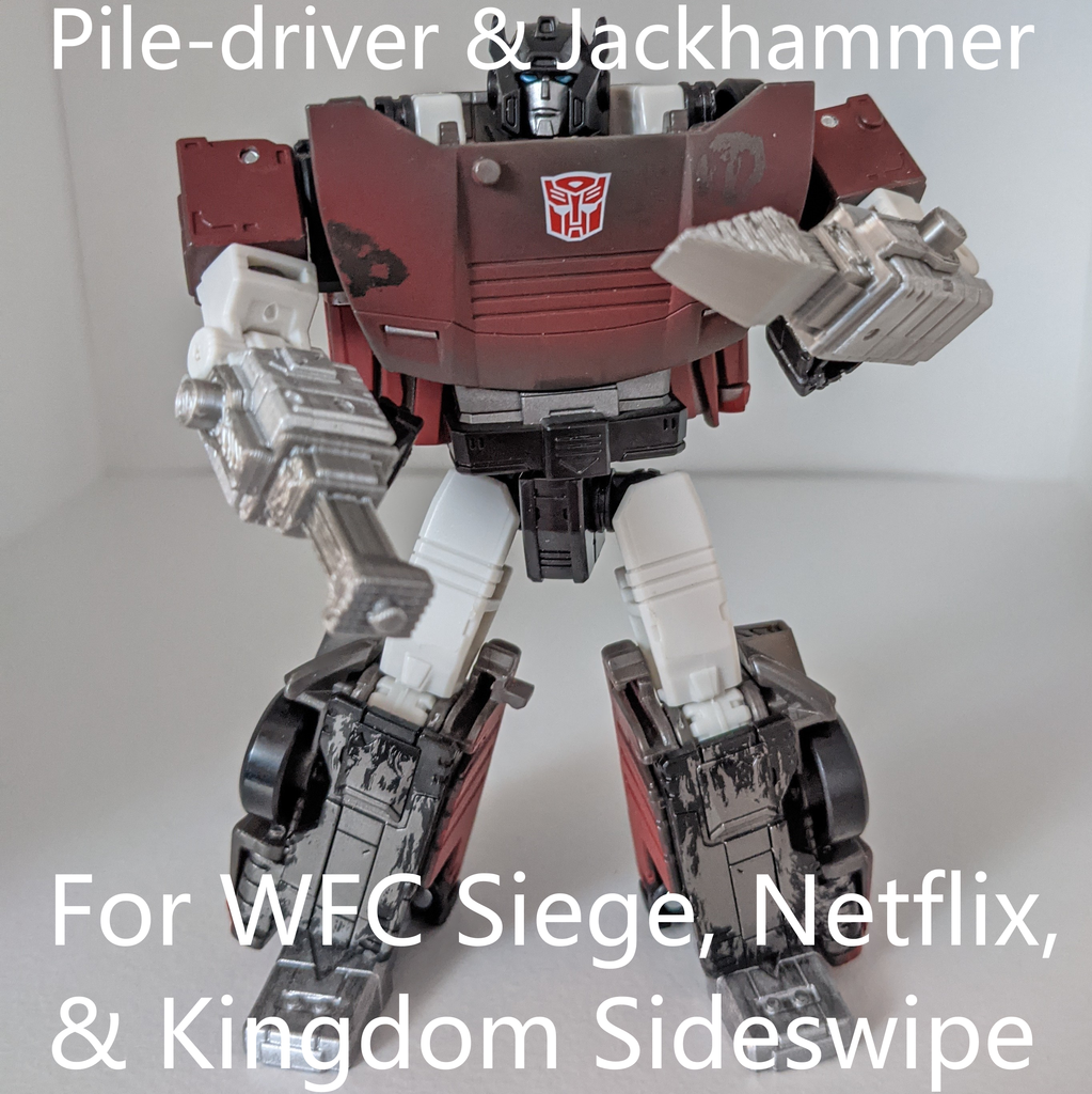 Pile-driver & Jackhammer for WFC Siege/Kingdom Sideswipe