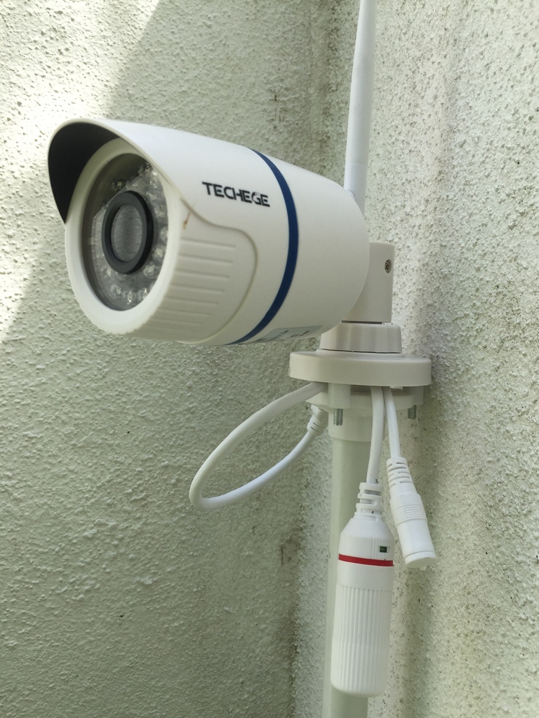 CCTV Mounting Bracket for 20mm PVC pipe