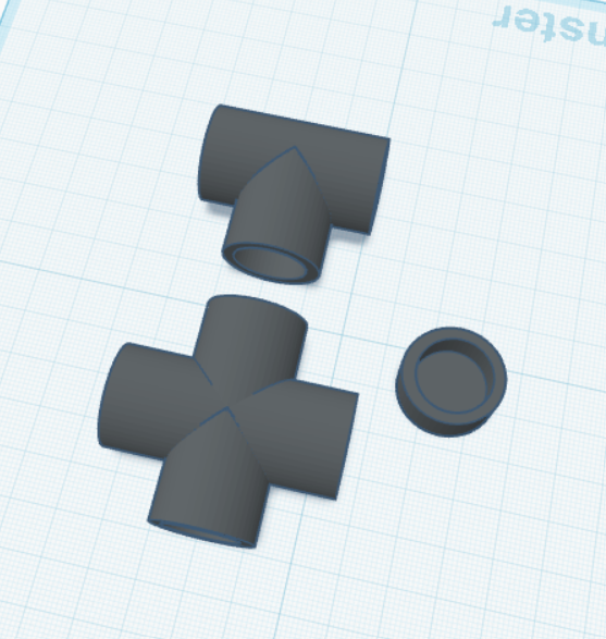 16mm PVC adapters