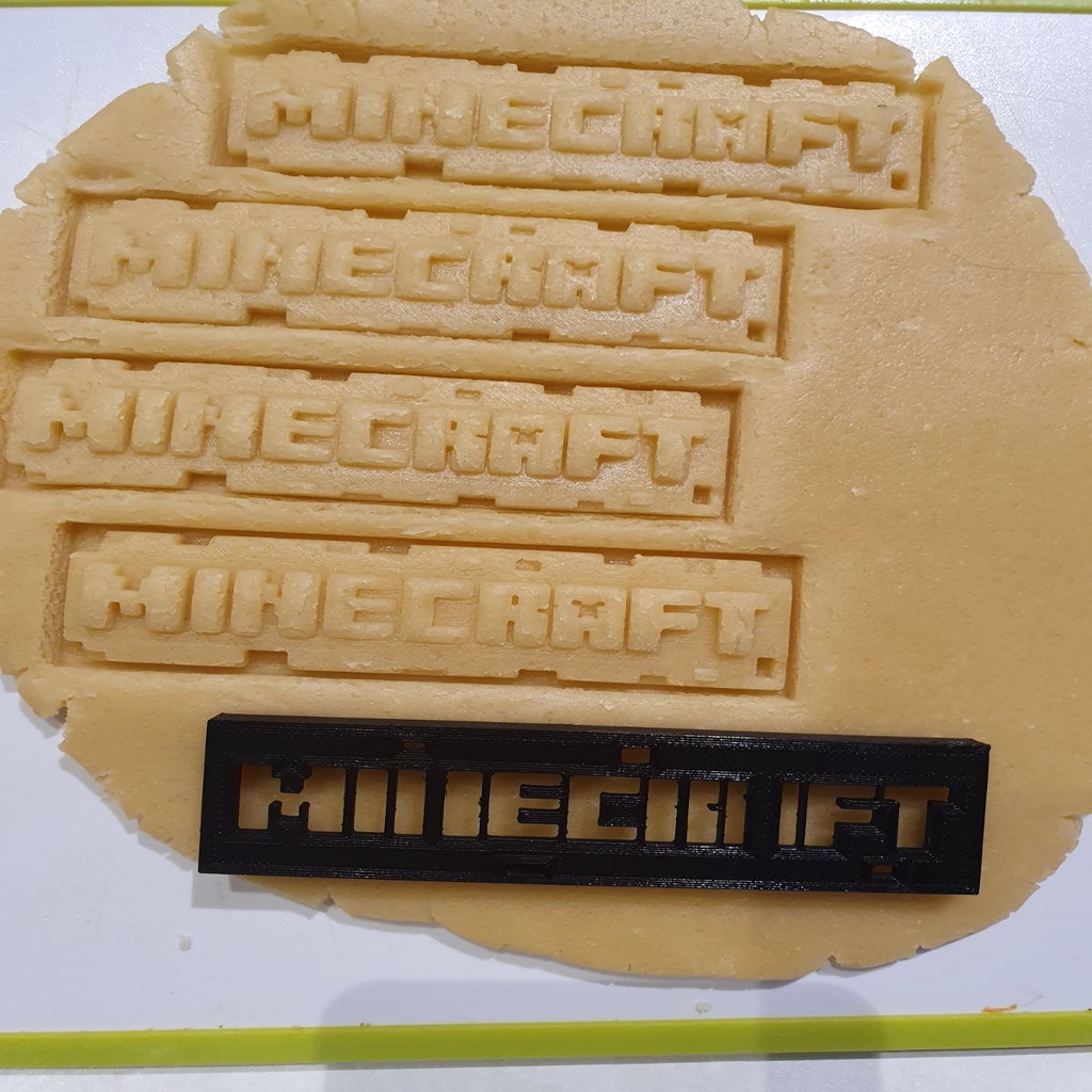 Minecraft cookie cutter