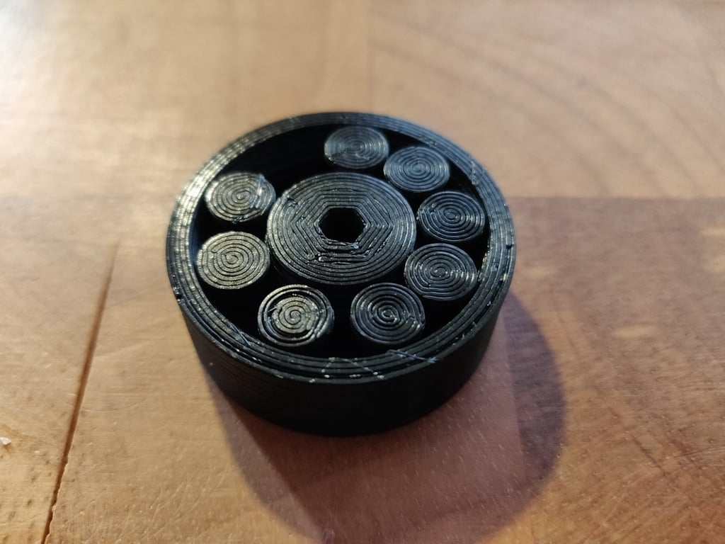 Bearing - 3D printable, print in place