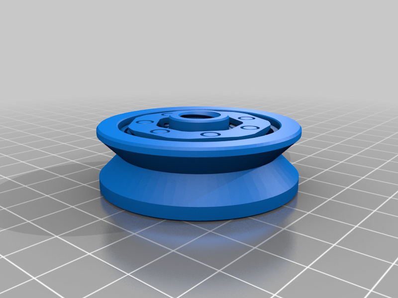 Pulley threaded fixed thread loosened tolerance