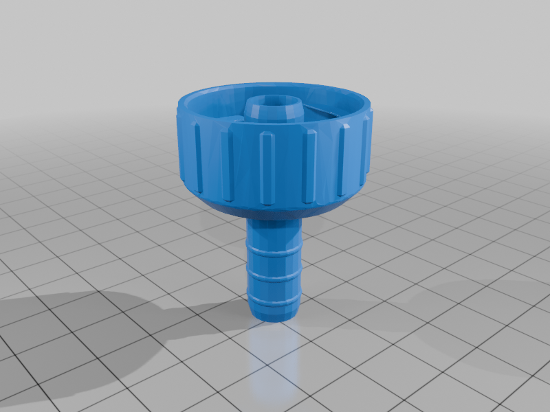 Bottle Cap with water tight nozzle | Aquarium Water Changes