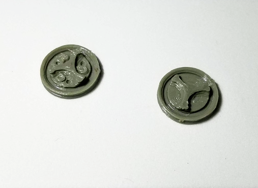 Greeblie set 1145 - Tri-cut Circular Button