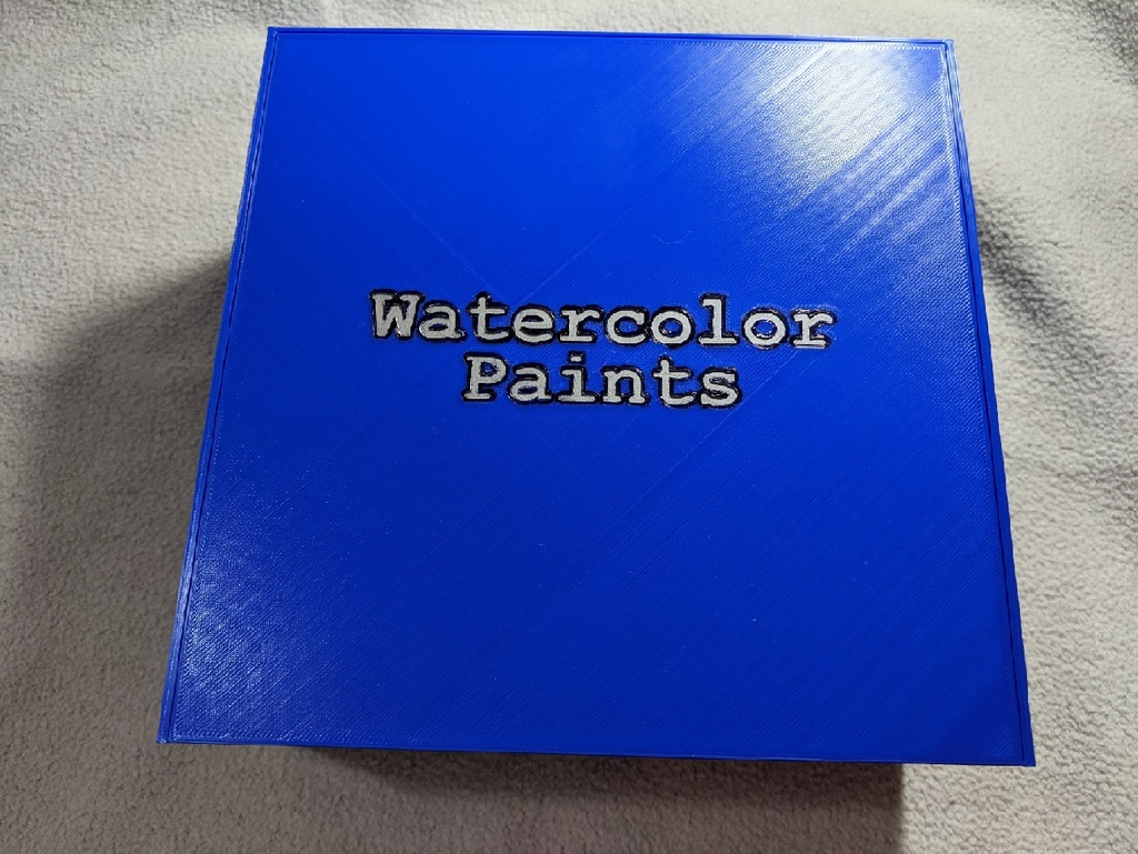 Watercolor Paint Box