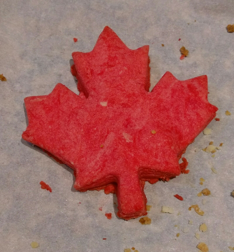 Maple leaf cookie cutter, customizable