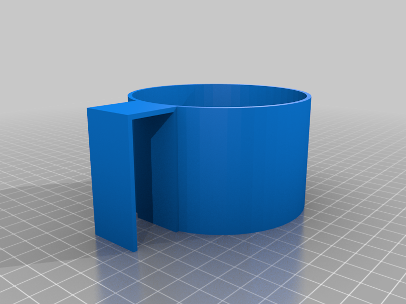 My Customized Hanging Cup Holder (Parametric)