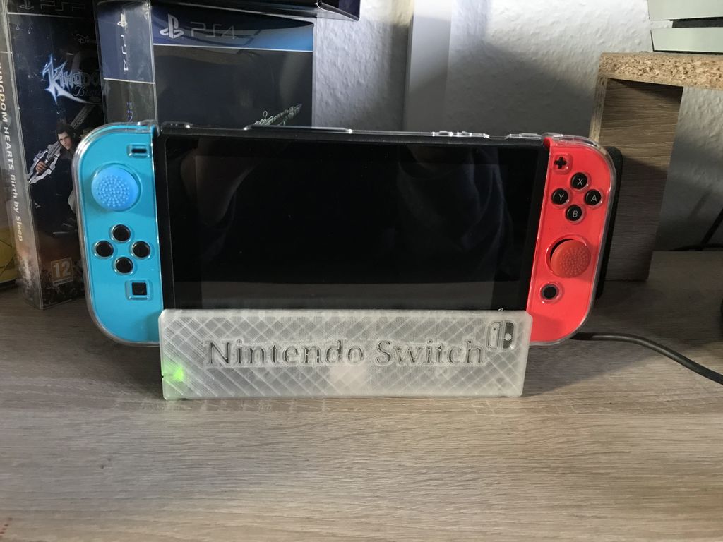 Nintendo Switch Dock Front Panel With Text & Logo