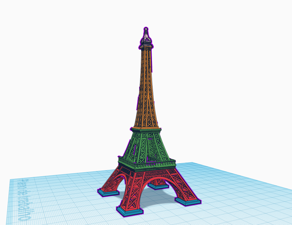 Easyest Eiffel Tower 5 part
