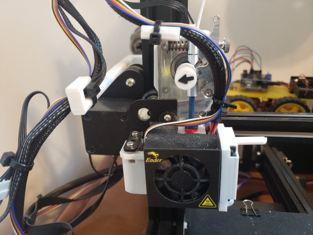 Micro Swiss Direct Drive Cable Management - Ender 3 - DiyProJames