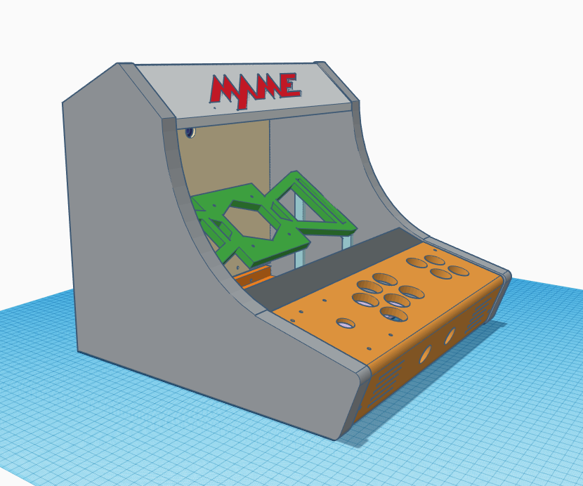 RetroPie Bartop Arcade Cabinet