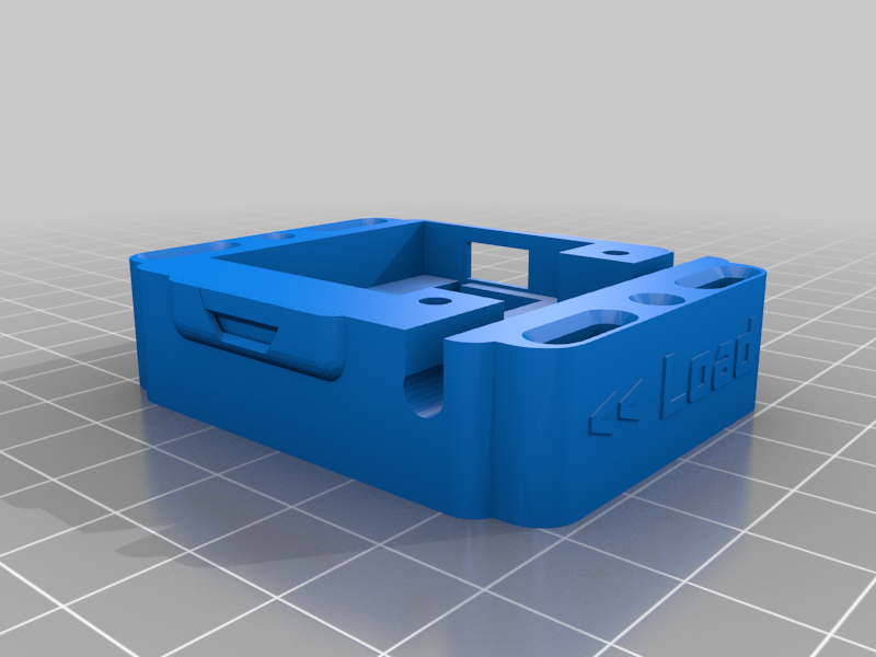Snap on mid print filament runout sensor holder box