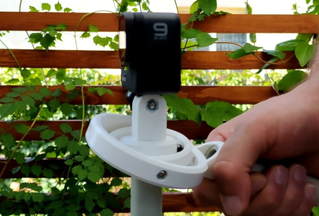 3D printed gimbal for GoPro 9 for low light conditions | under 10 EUR