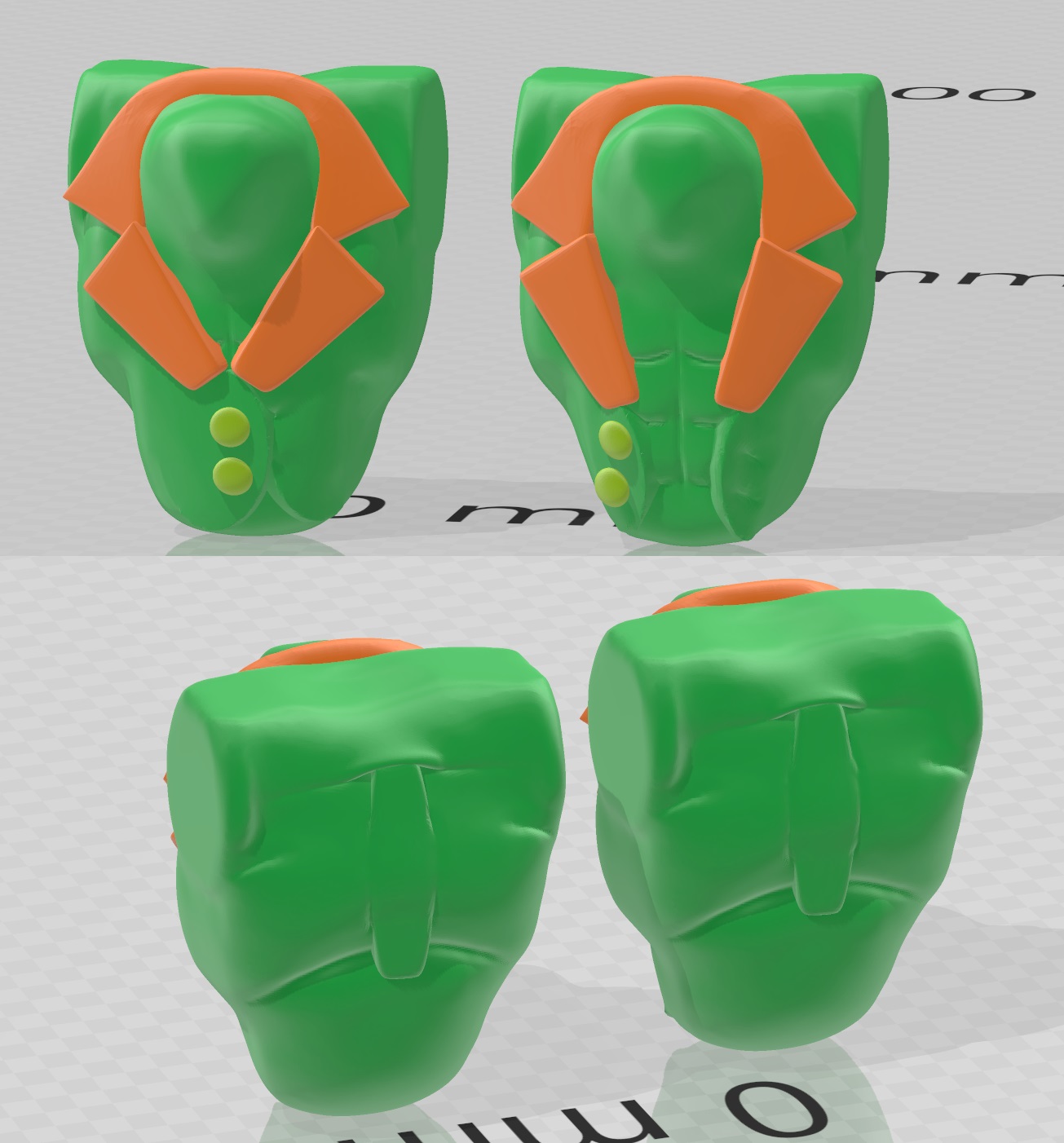 Jacketed Orcish Torsos