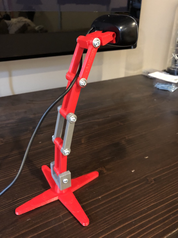 Customizable Logitech Webcam Mount-Stand