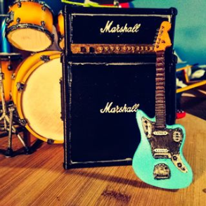 Fender Jaguar Guitar Miniature
