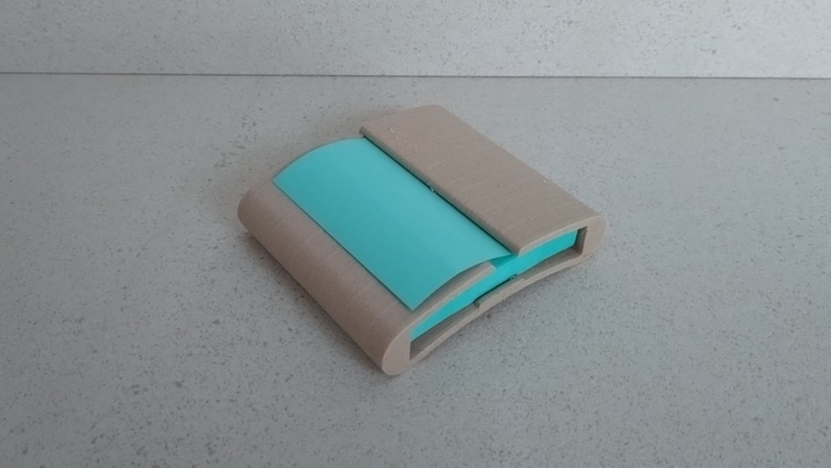 compact post-it dispenser