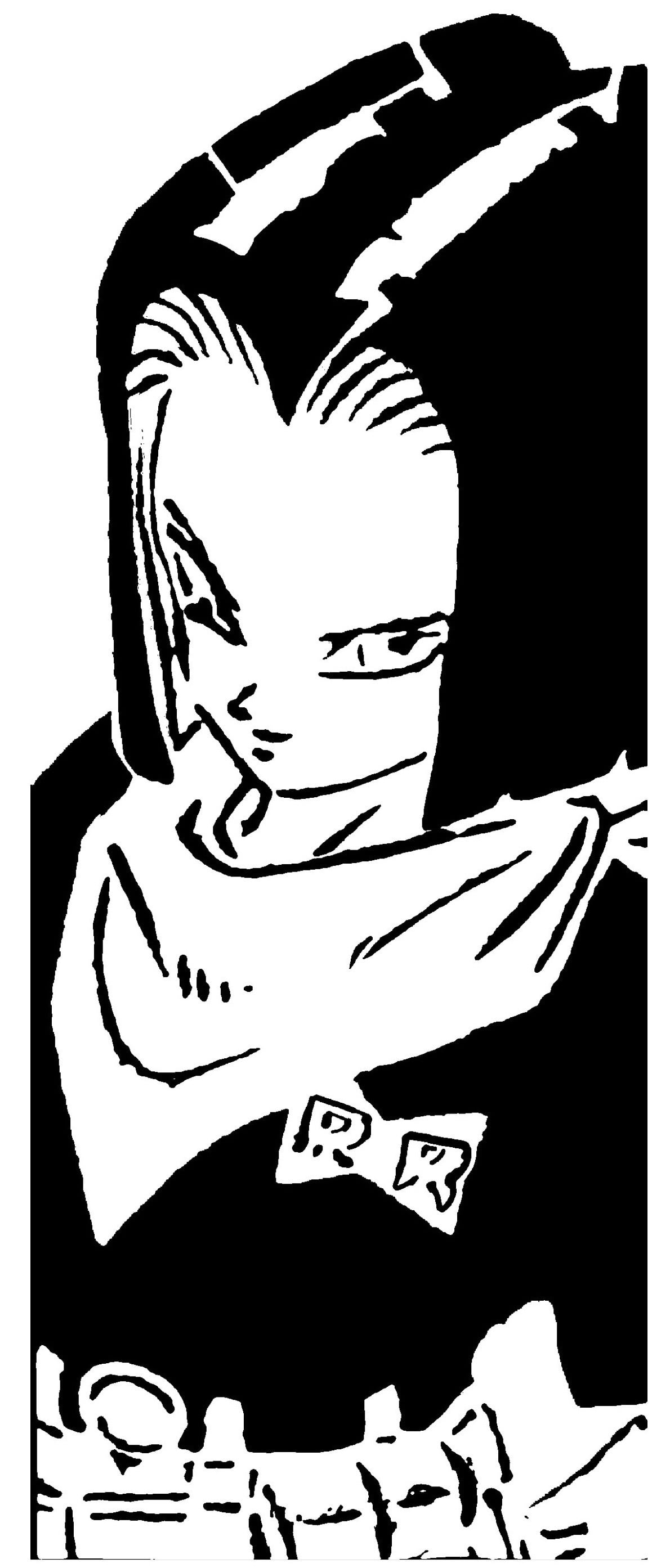 DBZ Android 17 stencil