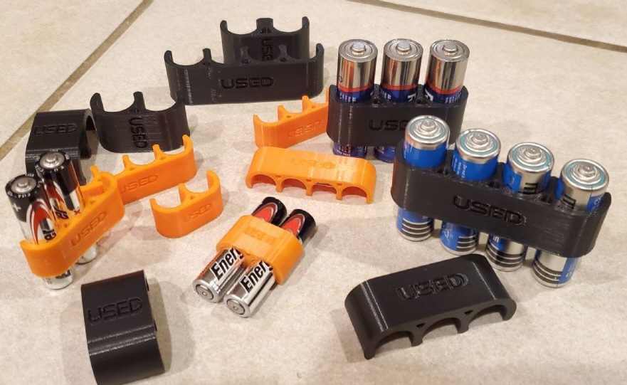 Partially Used Battery Organizers