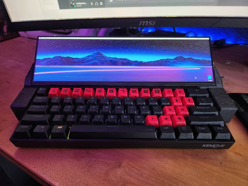 CyberDeck (Pi) for Kemove DK61 Mechanical Keyboard