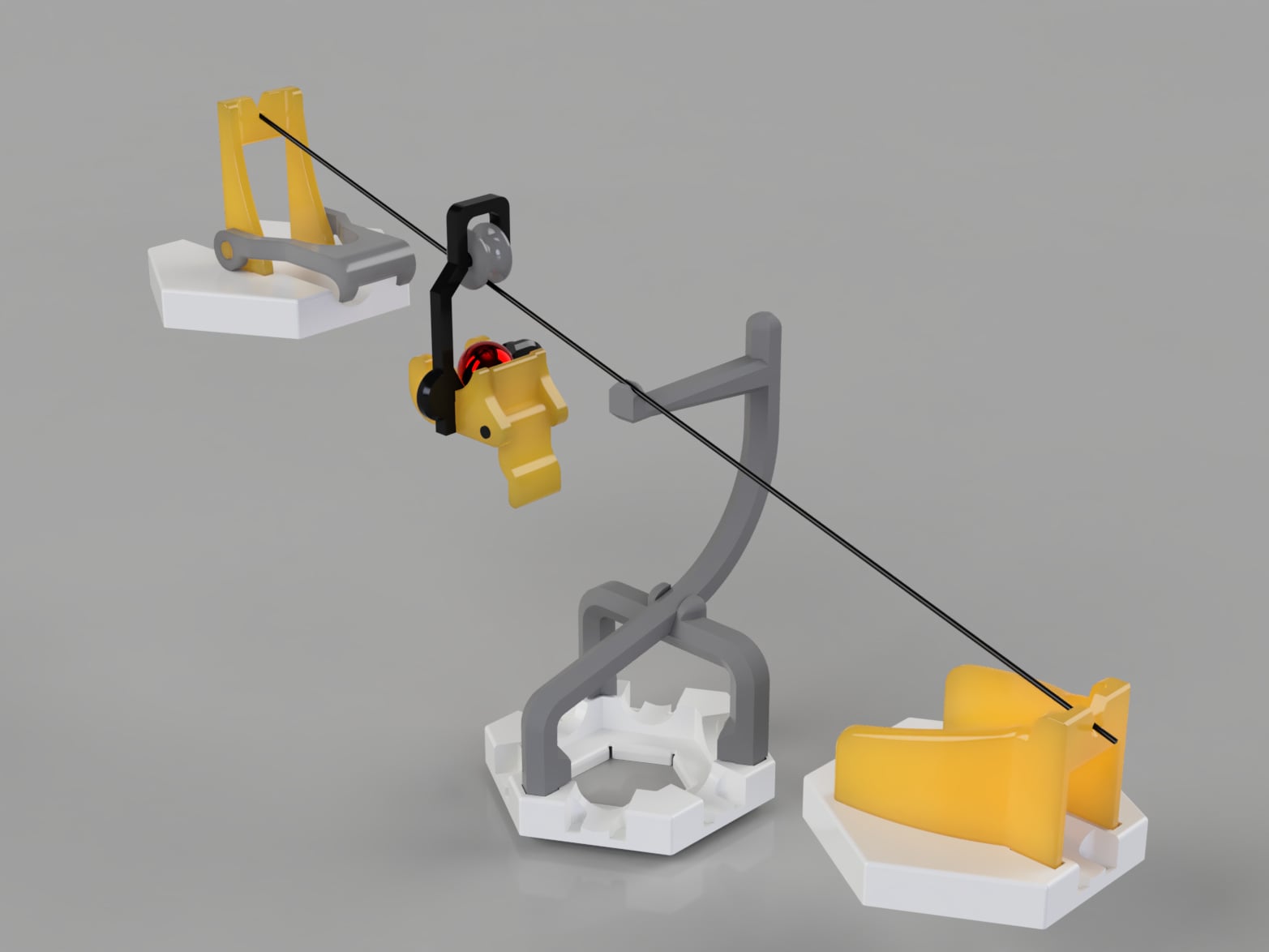 Gravitrax Compatible Cable-Car