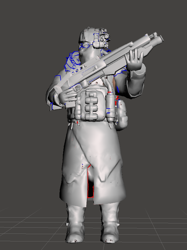 Killzone Helghast Rifleman Ice Trooper