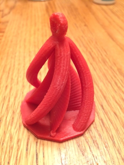 Spiraling Christmas Tree Ornament