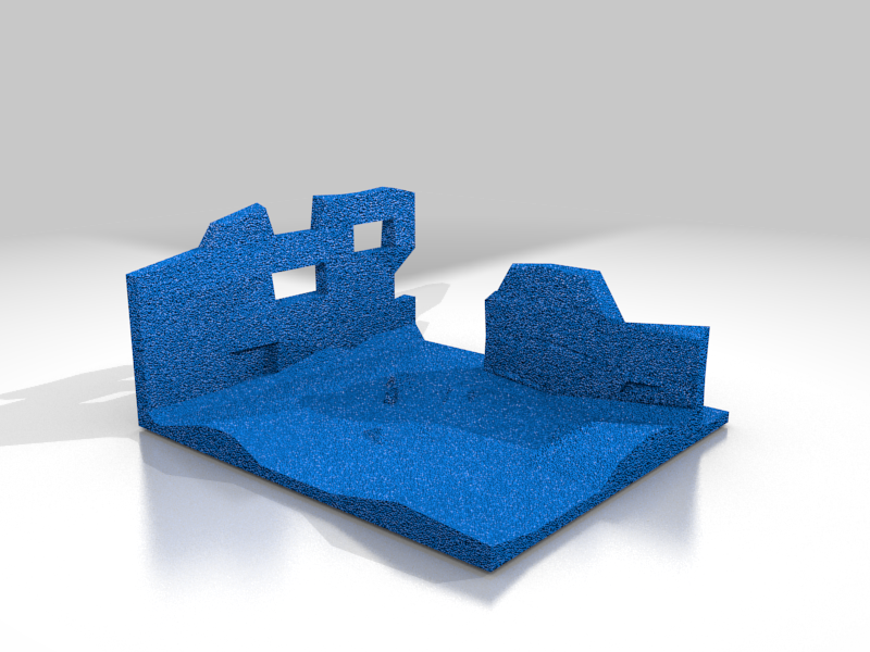 Pompeii Scene [ Low-Poly ]