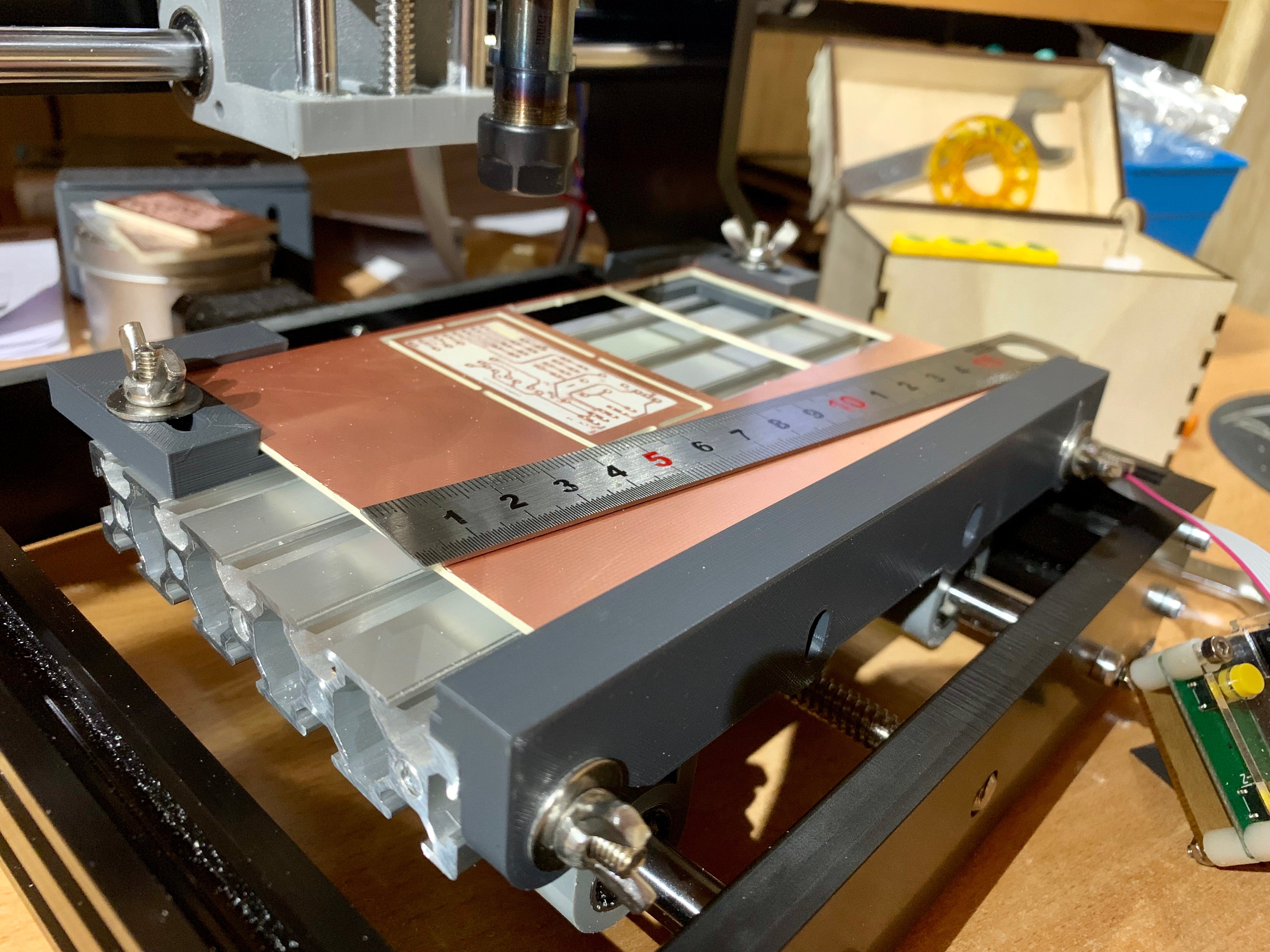 CNC PCB Holder add-on (Full 150x100 on a 1610 cnc)