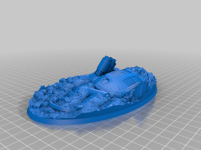 170mm oval Base