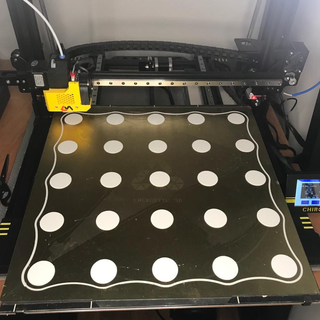Anycubic Chiron - Bed leveling test