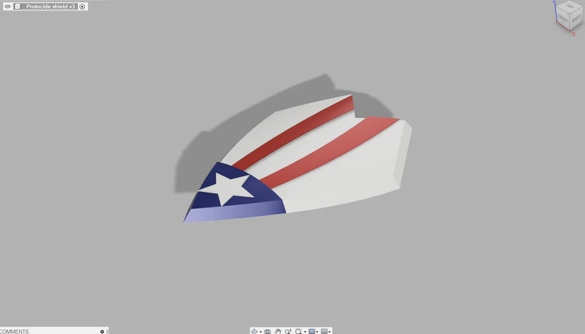 Miniatura 3 do modelo 3D Protocide Shield