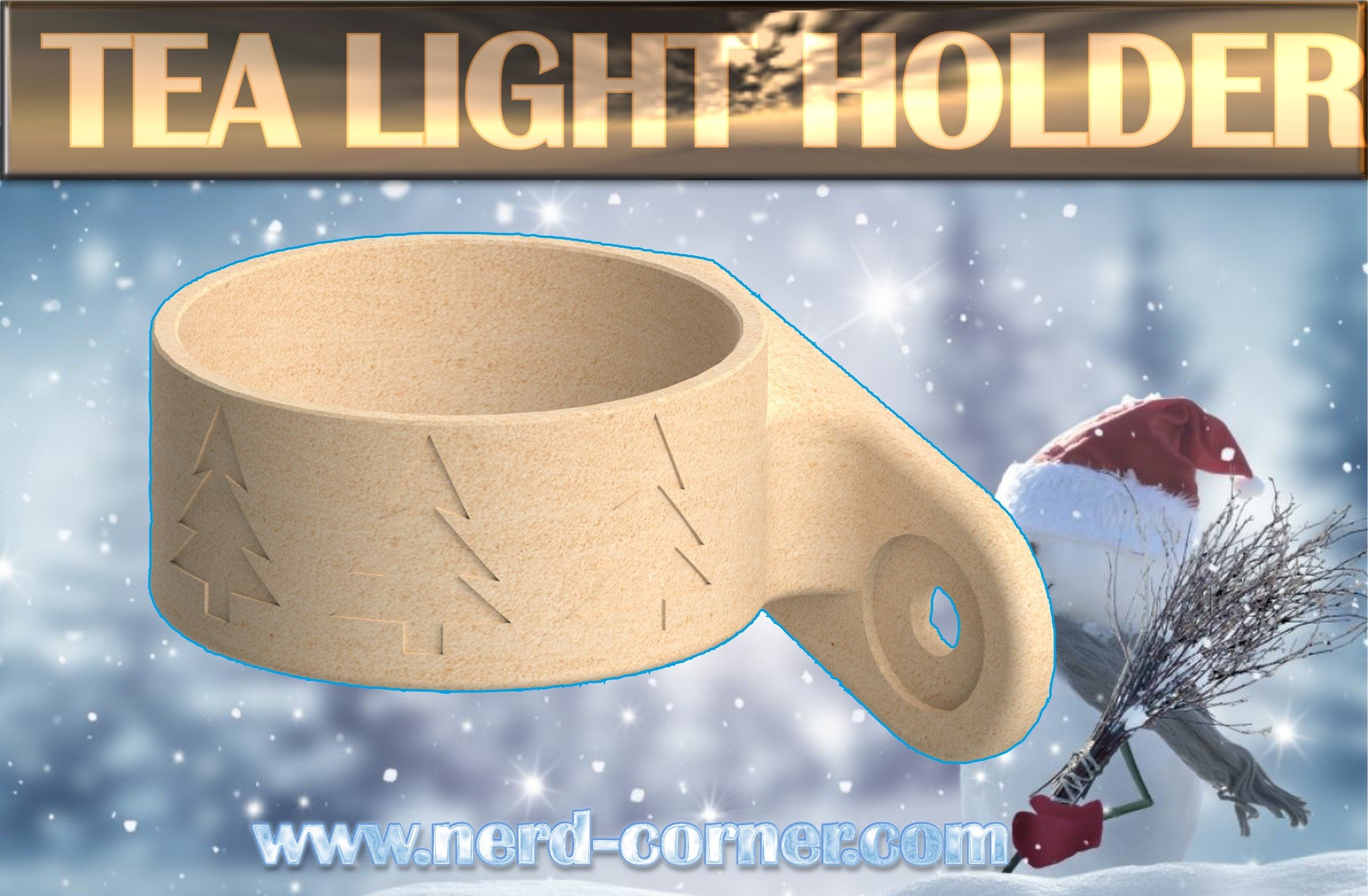 Tea Light Holder Wall Mount