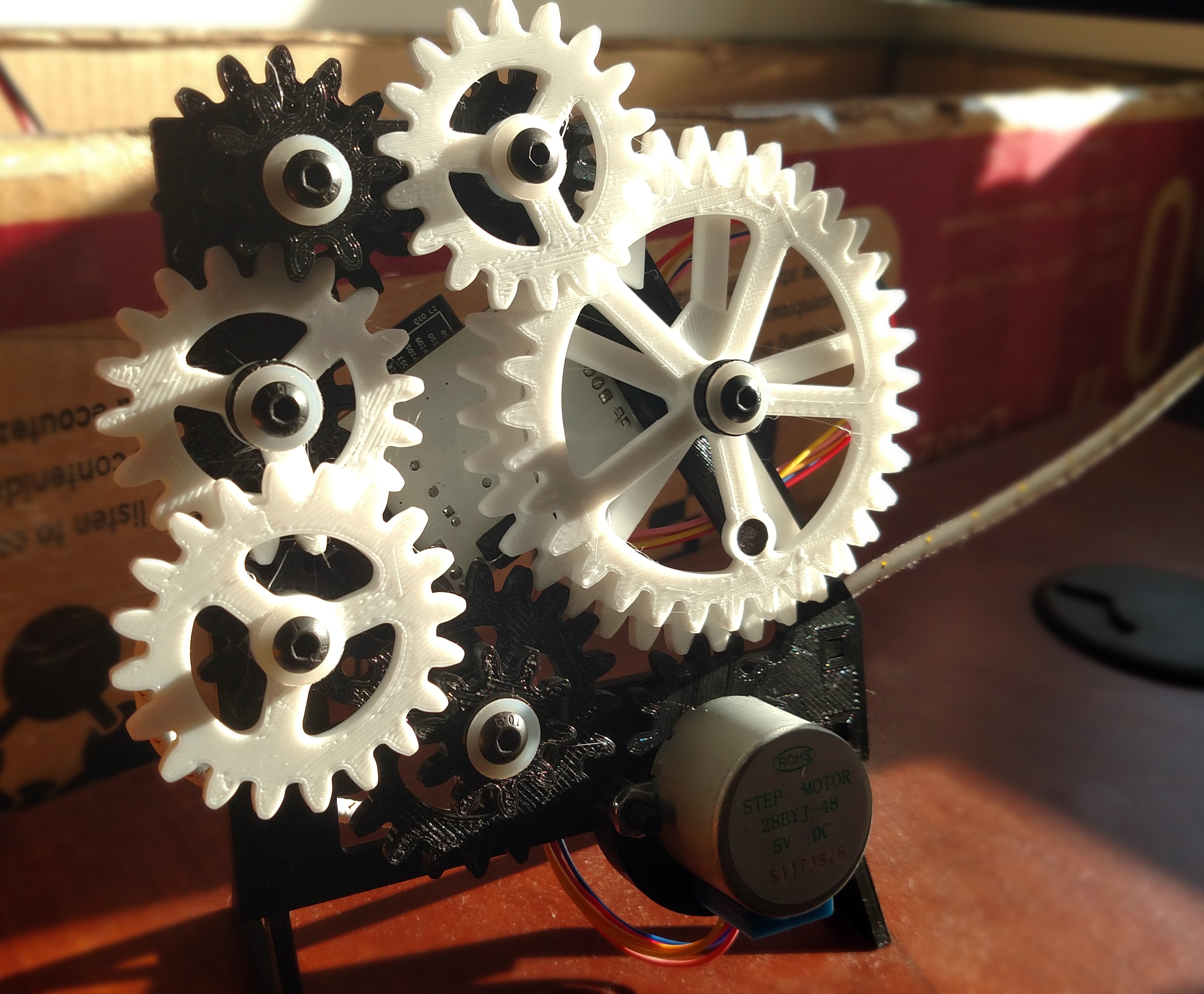 Geared Desk Clock