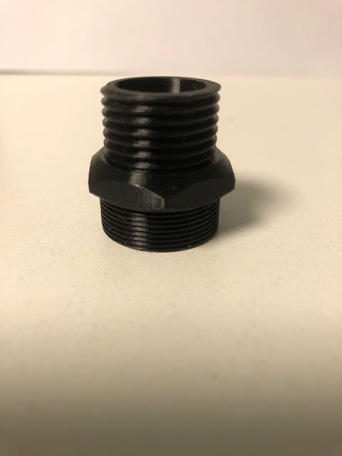 Faucet to shower adapter M24x1 - G3/4 1/2" 