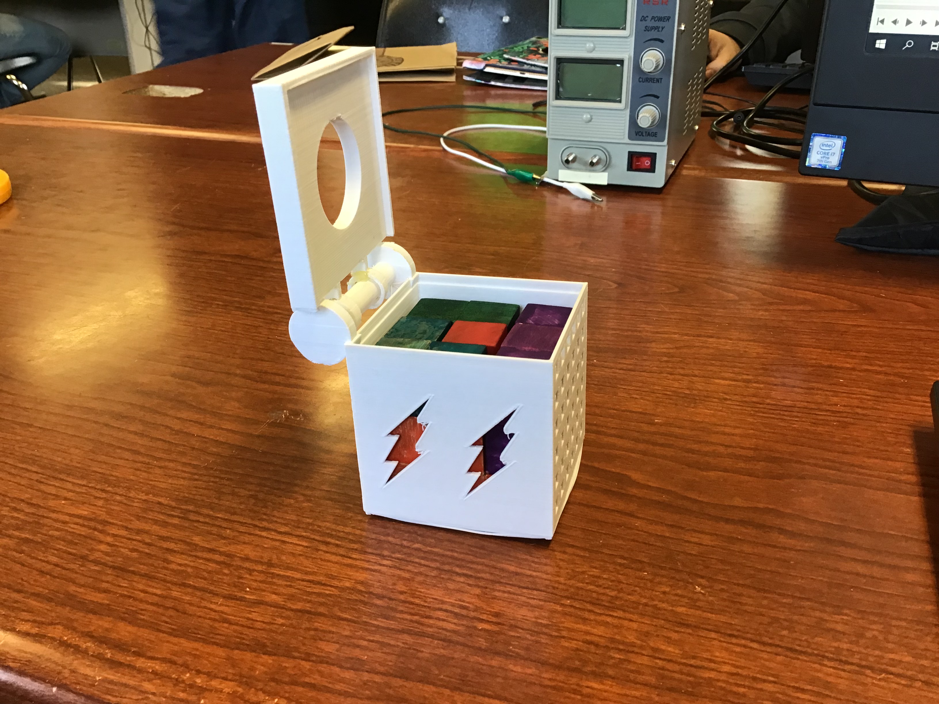 Puzzle Cube Box