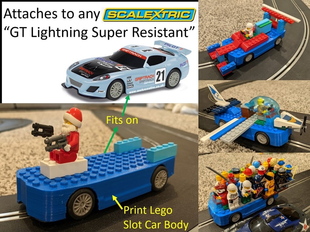 Lego Slot Car Body
