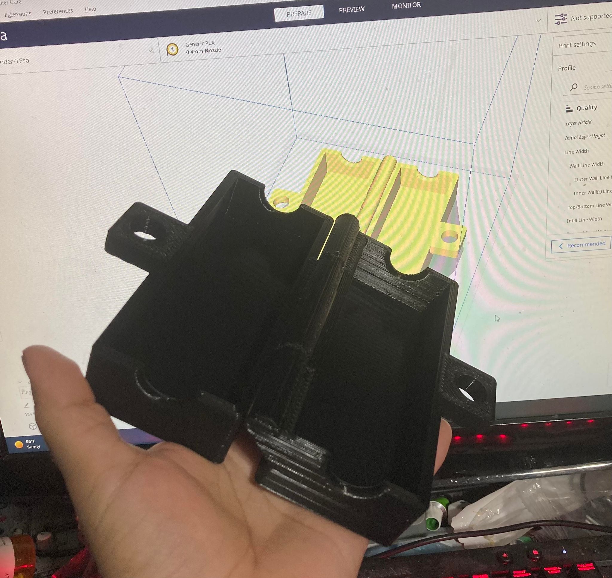 Extension Cord Hinged Lock Box