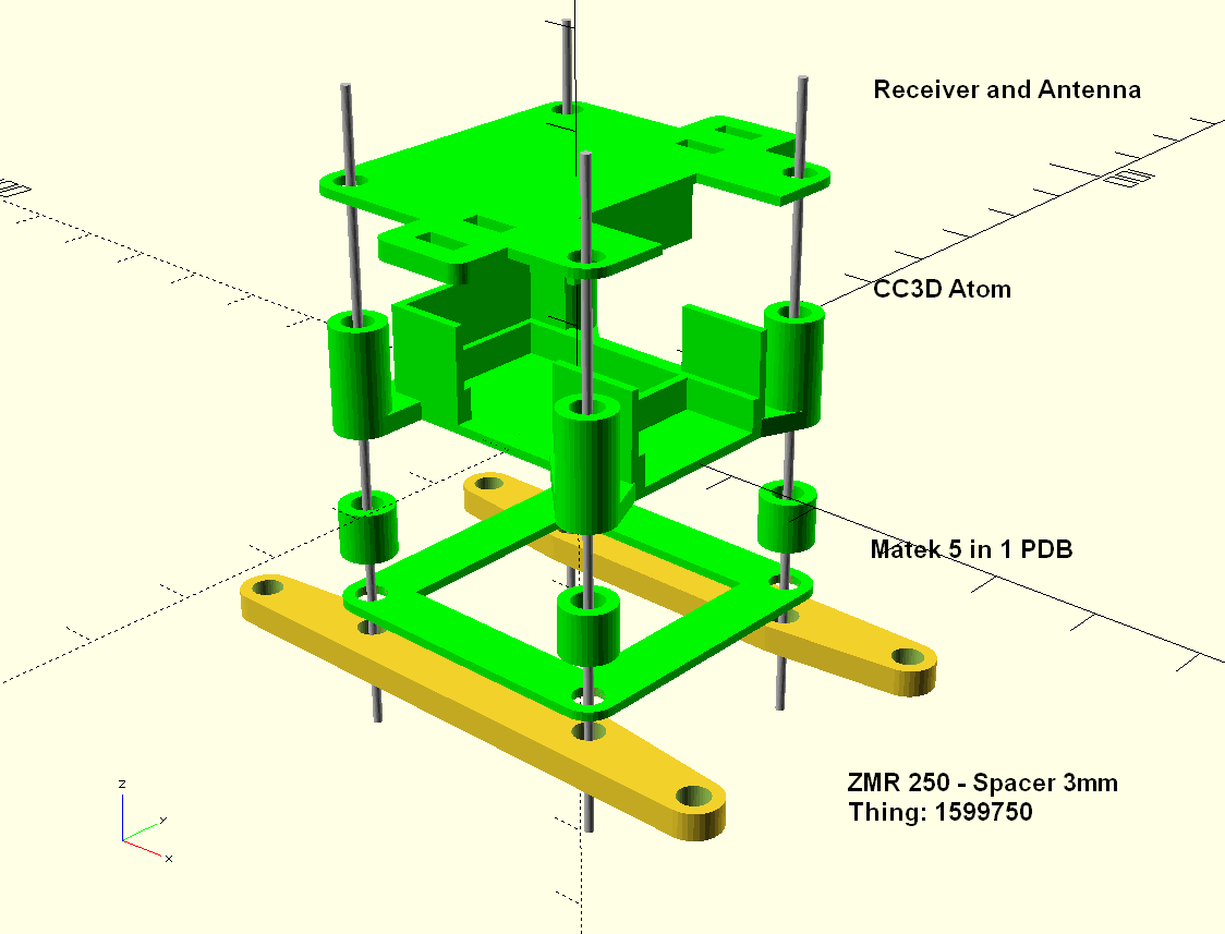 CC3D Atom mount