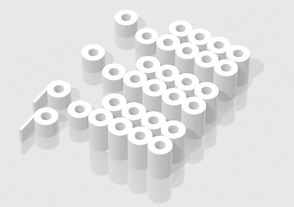 Toilett paper / WC-paper / Toilettenpapier in 1:32