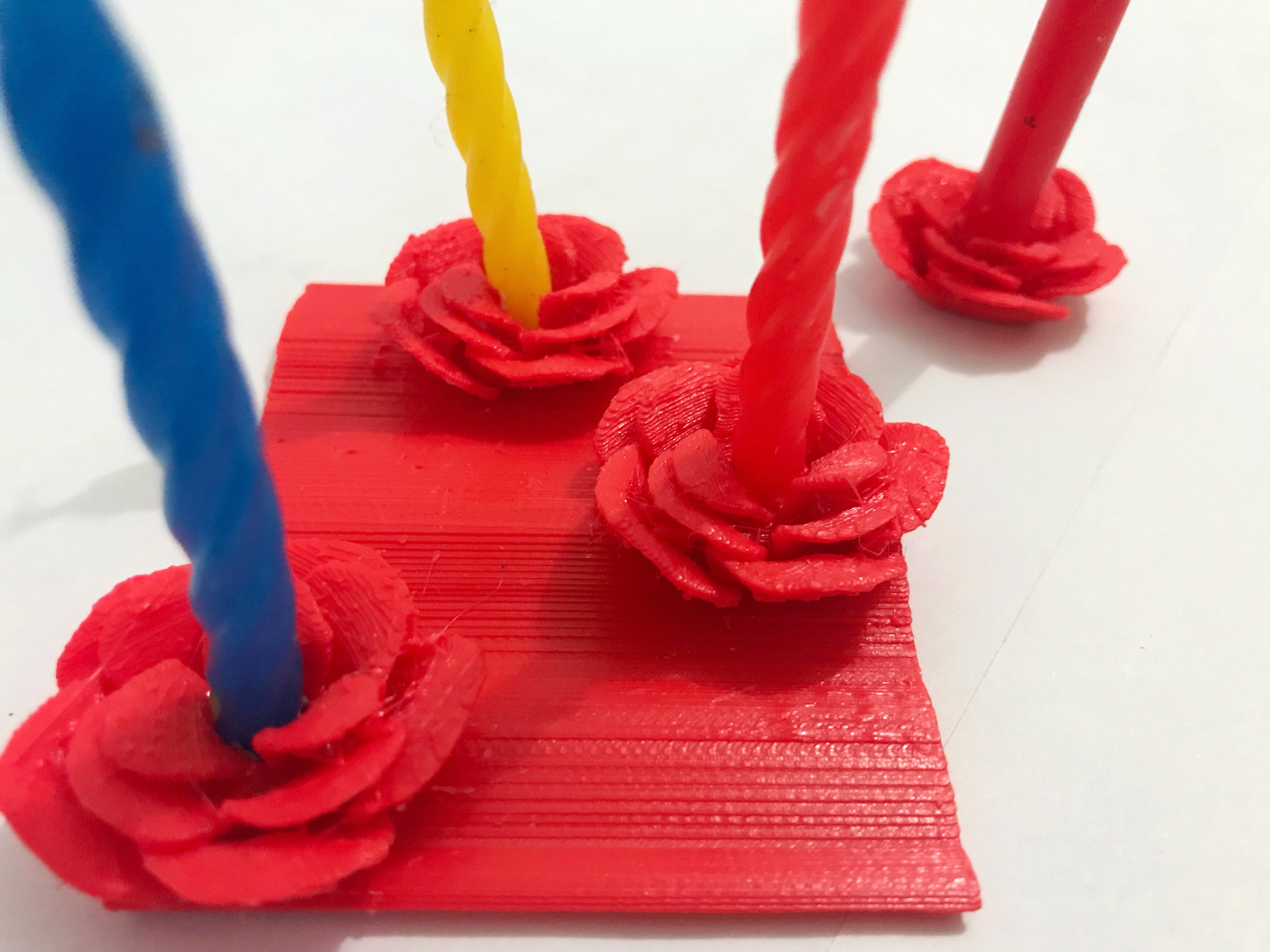 Flower Candles Holder