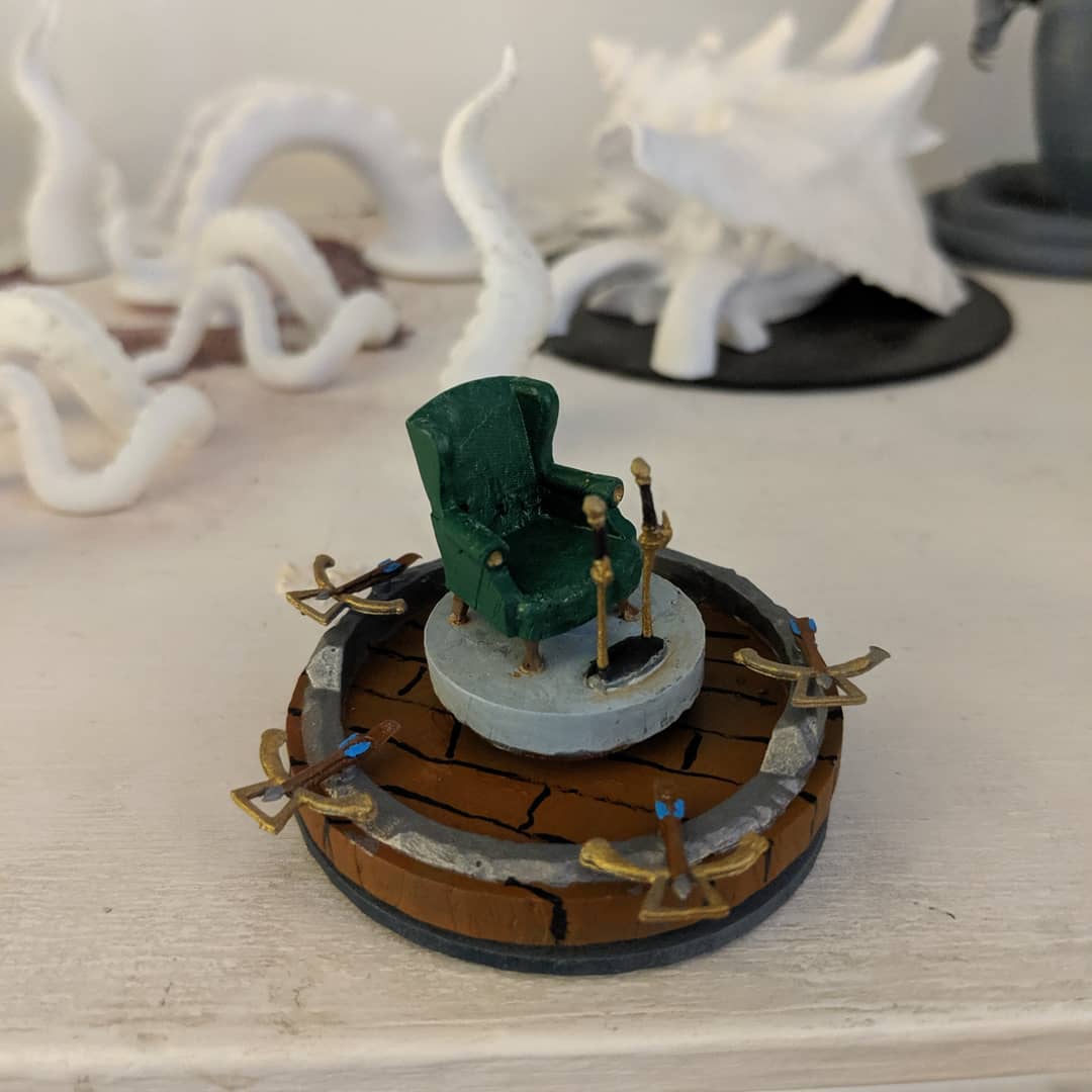 Rotating Crossbow Platform